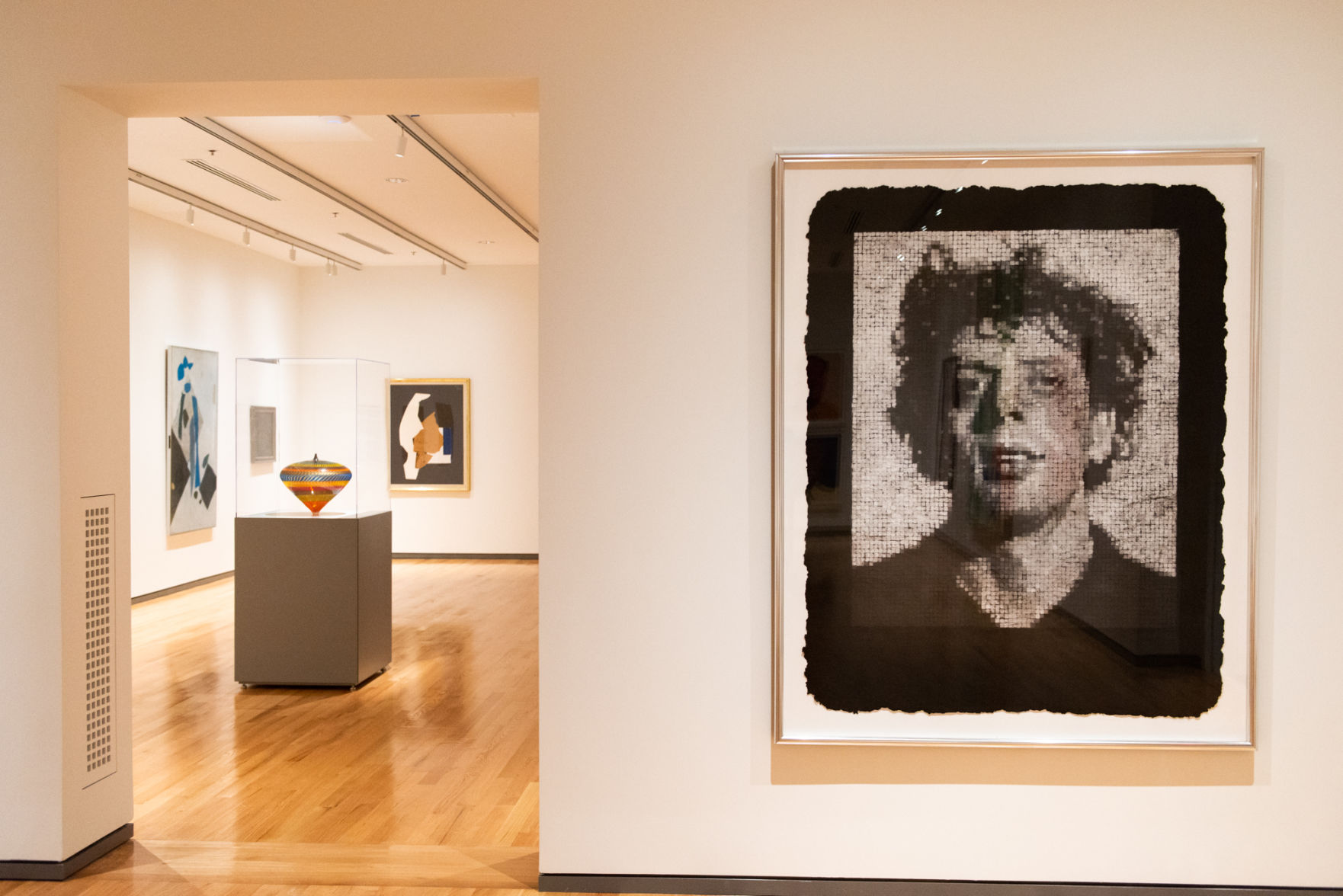 Columbia Museum of Art upstairs gallery